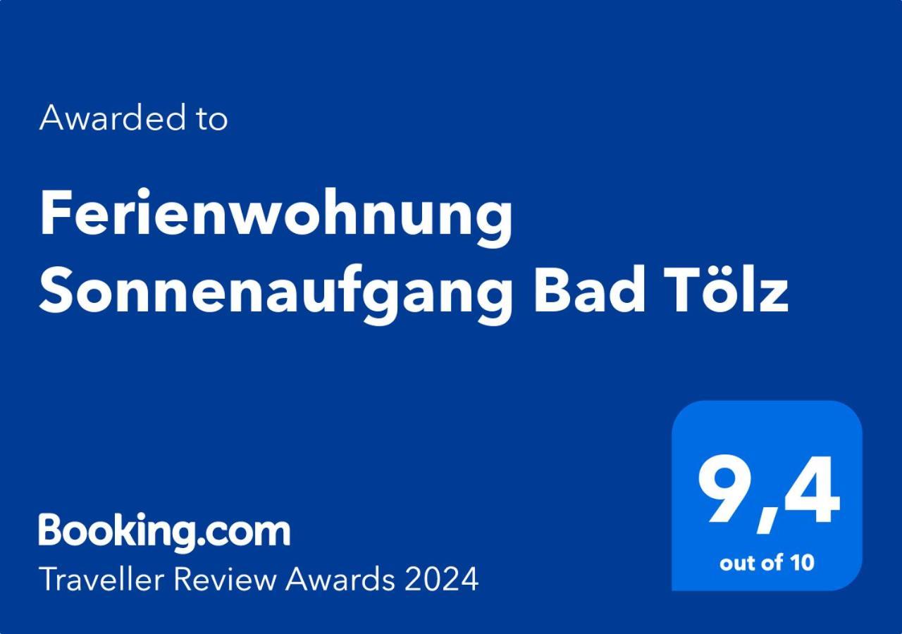 Ferienwohnung Sonnenaufgang Bad Toelz Luaran gambar